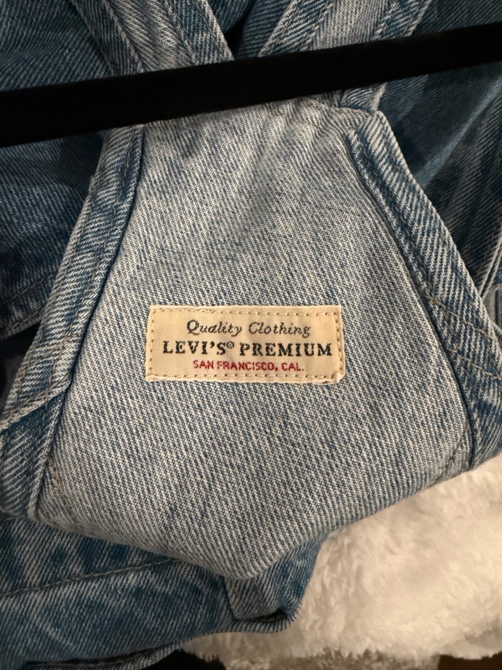NWOT Levi’s Vintage Overalls XS - Picture 8 of 10